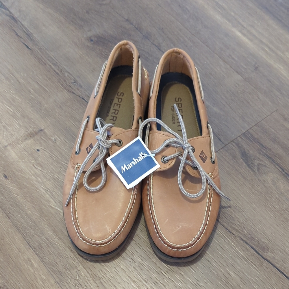 Sperry Top-Sider Men's Light Brown Boat Shoes